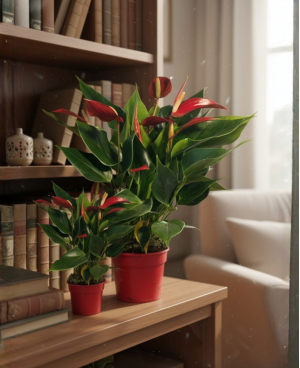 Anthurium Banderola Roja